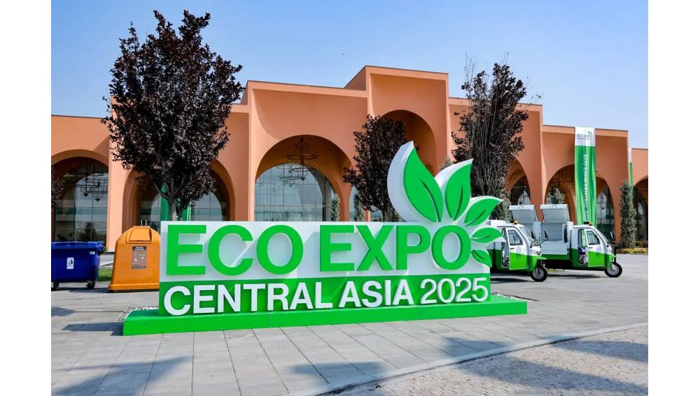 Türkmenistanyň wekiliýeti “EcoExpoCentralAsia 2025” sergisine gatnaşdy