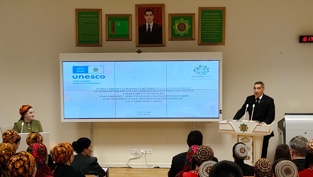Cooperation for a green future: Large-scale environmental action concludes in Ashgabat